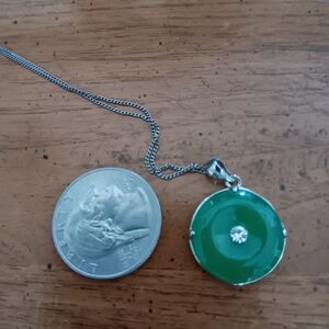 Jade Pendant Necklace